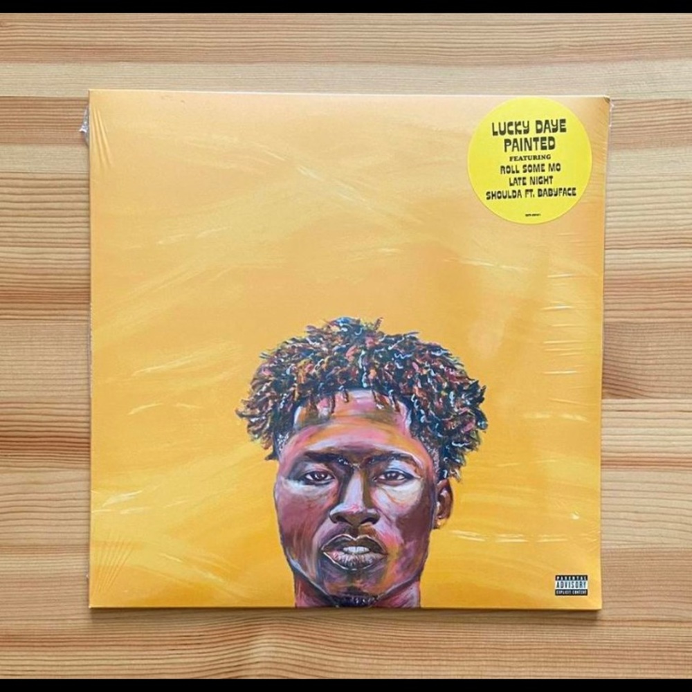 Lucky daye “painted” vinyl record